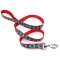 Coastal Lazer Brite Reflective Leash светоотражающий поводок для собак, 1.8 м х 2.5 см, красный