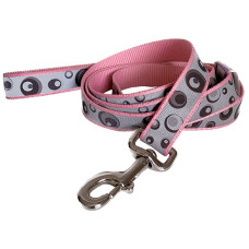 Coastal Lazer Brite Reflective Leash светоотражающий поводок для собак, 1.8 м х 2.5 см, розовый