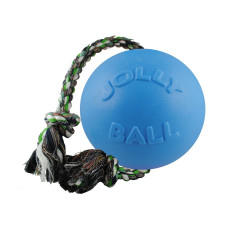 Jolly Pets Romp-n-Roll іграшка для собак блакитна, 22 см
