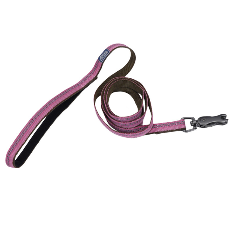 Coastal K9 Explorer Leash светоотражающий поводок для собак, 1.8 м х 1.6 см, розовый