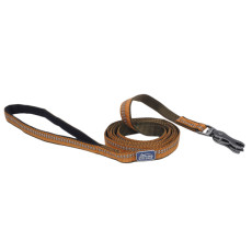 Coastal K9 Explorer Leash светоотражающий поводок для собак, 1.8 м х 1.6 см, коричневый