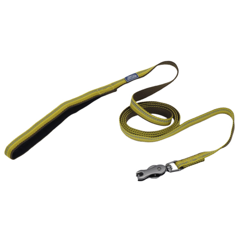 Coastal K9 Explorer Leash светоотражающий поводок для собак, 1.8 м х 1.6 см, желтый