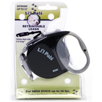 Coastal Power Walker Li`l PalS рулетка для собак, стрічка 3.6 м, чорна