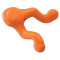 West Paw Tizzi Dog Toy іграшка для собак помаранчева, 18 см