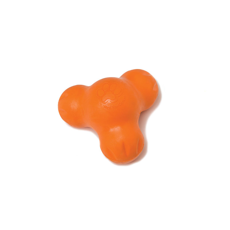 West Paw Tux Treat Toy игрушка для собак оранжевая, 13 см
