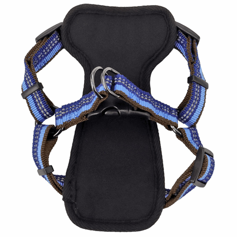 Coastal K9 Explorer Harness шлея для собак світловідбивна, 30-45 см, синій