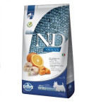 Farmina N&D Ocean Cod, Pumpkin & Orange Adult Mini сухой корм с треской для собак малых пород, 7 кг