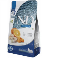 Farmina N&D Ocean Cod Pumpkin & Orange Adult Mini сухий корм з тріскою для собак малих порід, 800 гр
