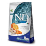 Farmina N&D Ocean Cod, Pumpkin & Orange Adult Mini сухой корм с треской для собак малых пород, 2.5 кг