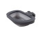Dexas Collapsible Kennel Bowl миска для собак складная с креплением на клетку, 600 мл, серая