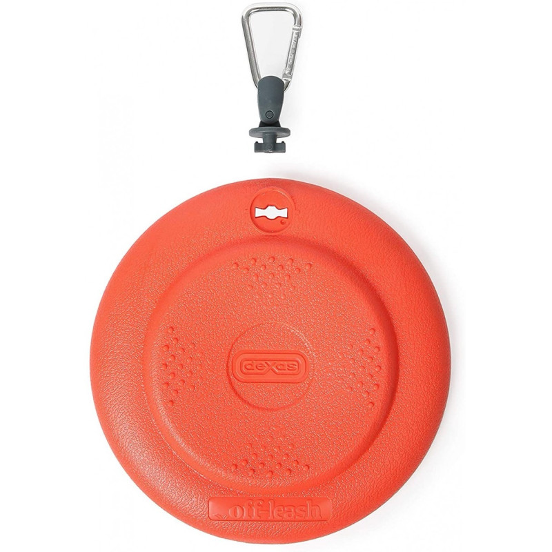 Dexas Off Leash Frisbee Flyer игрушка для собак, 22 см, оранжевая