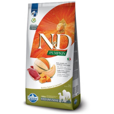Farmina N&D Pumpkin Duck & Cantaloupe Adult Medium & Maxi сухой корм с уткой для собак средних и крупных пород, 12 кг