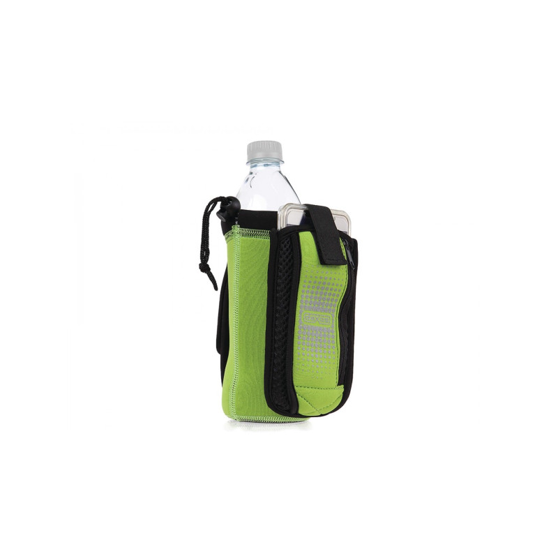 Dexas Bottlepocket With Travel Cup сумка для лакомства для собак со складной миской, 480 мл, зеленая