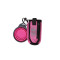 Dexas Bottlepocket With Travel Cup сумка для лакомства для собак со складной миской, 480 мл, розовая