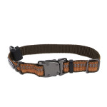 Coastal K9 Explorer Collar нашийник світловідбивний для собак, 20-30 см, коричневий
