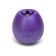 West Paw Rumbl игрушка для собак фиолетовая, 8 см