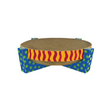 Outward Hound Scratch Snuggle & Rest Tan дряпка для котів, 34 см х 34 см х 10 см