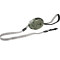 Flamingo Dogx2GO Belt Glassy L рулетка для собак до 35 кг, лента 2 м, серая