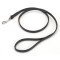 Coastal Circle-T Dog Leash поводок кожаный для собак, 1.2 м х 2 см, черный