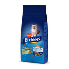 Brekkies Cat Delicious Fish сухой корм с рыбой для котов, 20 кг