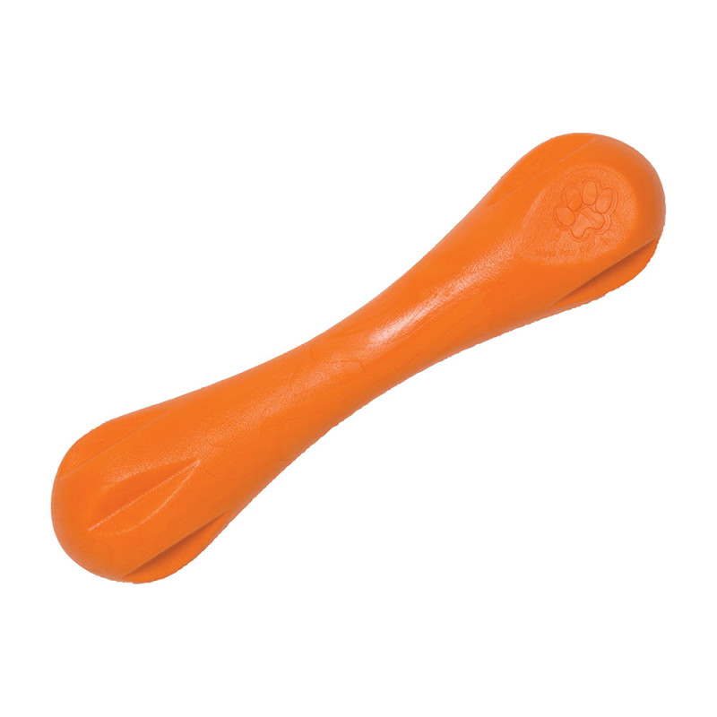 West Paw Hurley Dog Bone іграшка для собак помаранчева, 21 см