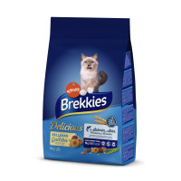 Brekkies Cat Delicious Fish сухой корм с рыбой для котов, 3 кг