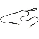 Coastal 2 Dog Adjustable Coupler повідець-спарка для собак, 1.2 м х 1.6 см, чорний