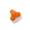 West Paw Tux Treat Toy іграшка для собак помаранчева, 10 см