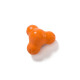 West Paw Tux Treat Toy іграшка для собак помаранчева, 10 см - фото 1