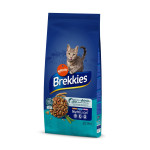 Brekkies Cat Salmon and Tuna сухий корм з тунцем та лососем для котів, 15 кг