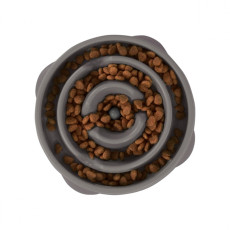 Outward Hound Fun Feeder Slo-Bowl миска-лабиринт для собак, 22.5 см серая
