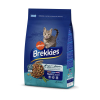 Brekkies Cat Salmon and Tuna сухий корм з тунцем та лососем для котів, 3.5 кг