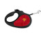 Waudog R-Leash M рулетка для собак з малюнком "Супермен Лого Червоний", стрічка, 5 м