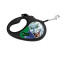 Waudog R-Leash M рулетка для собак з малюнком "Джокер Зелений", стрічка, 5 м
