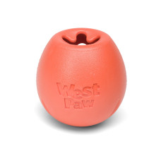 West Paw Rumbl іграшка для собак помаранчева, 8 см