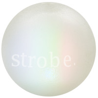 Outward Hound Planet Dog Strobe Ball іграшка для собак біла, 7 см