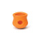West Paw Toppl Dog Toy игрушка для собак оранжевая, 8 см