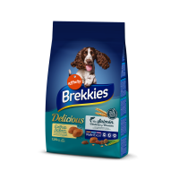 Brekkies Dog Delice Fish сухий корм із рибою для собак, 2.7 кг