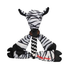 Jolly Pets Flatheads іграшка для собак Зебра, 15 см