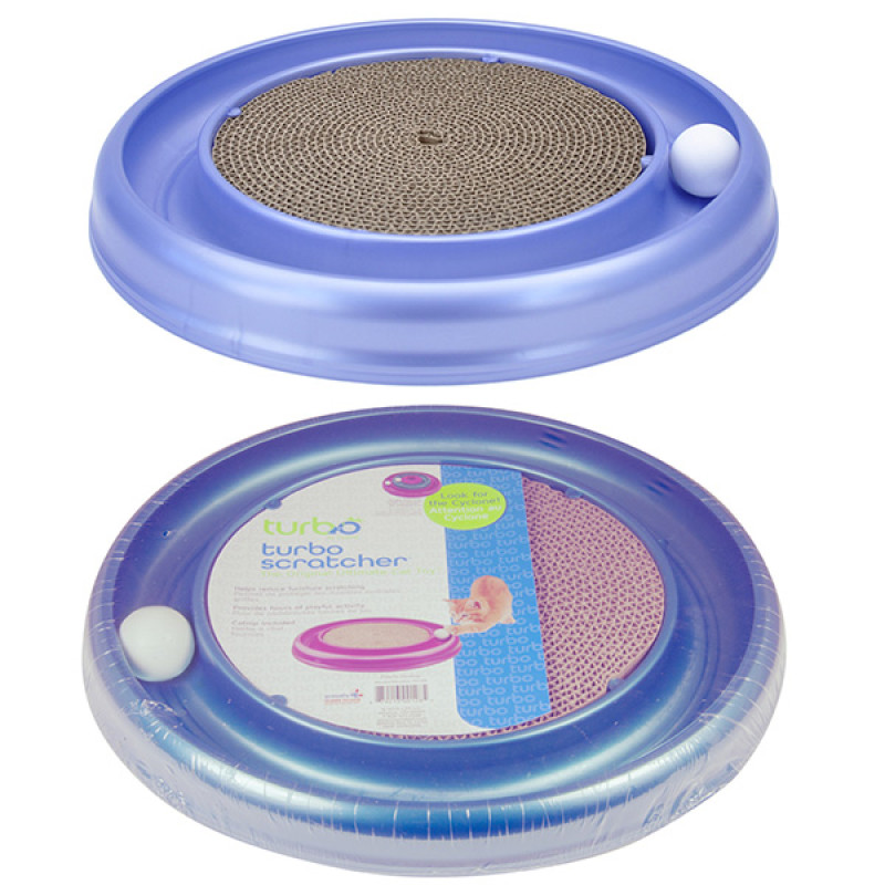 Coastal Turbo Scratcher когтеточка с игрушкой для котов