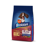 Brekkies Dog Delice Meat сухой корм с говядиной для собак, 7.25 кг