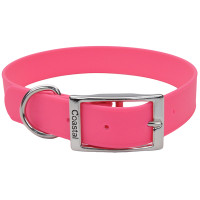Coastal Fashion Waterproof Dog Collar ошейник биотановый для собак, 61 см, розовый