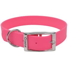 Coastal Fashion Waterproof Dog Collar нашийник біотановий для собак, 61 см, рожевий