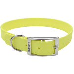 Coastal Fashion Waterproof Dog Collar нашийник біотановий для собак, 61 см, жовтий