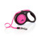 Flexi Neon S рулетка для собак, лента 5 м, розовый