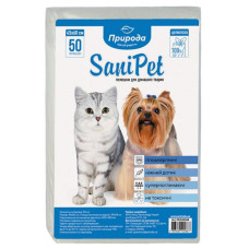 Природа SaniPet пелюшки для собак, 60 x 45 см, 50 шт