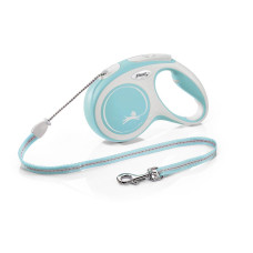 Flexi New Comfort M рулетка для собак, трос 5 м, голубой