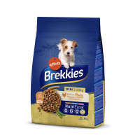 Brekkies Dog Mini сухой корм с курицей для собак малых пород, 3 кг