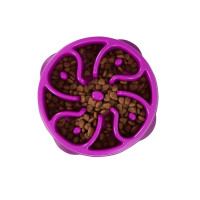 Outward Hound Fun Feeder Slo-Bowl миска-лабиринт для собак, 20 см, фиолетовая