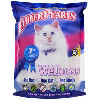 Litter Pearls Wellness силікагелевий наповнювач для котячого туалету, 3.4 л